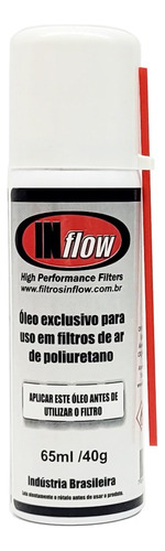 Óleo Spray Filtro De Ar Esportivo Inflow Ahpf1000