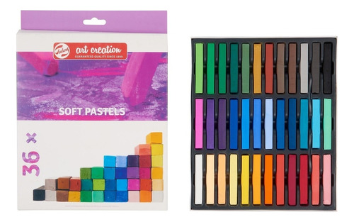 Set De Pasteles Suaves 36 Colores Art Creation