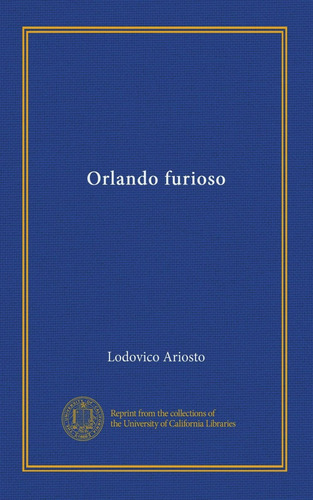 Libro: Orlando Furioso (spanish Edition)