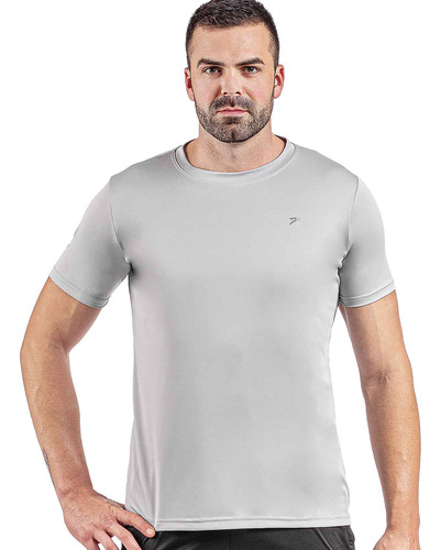 Camiseta Masculina Lisa Poker T-shirt Basic Dry Active 50+