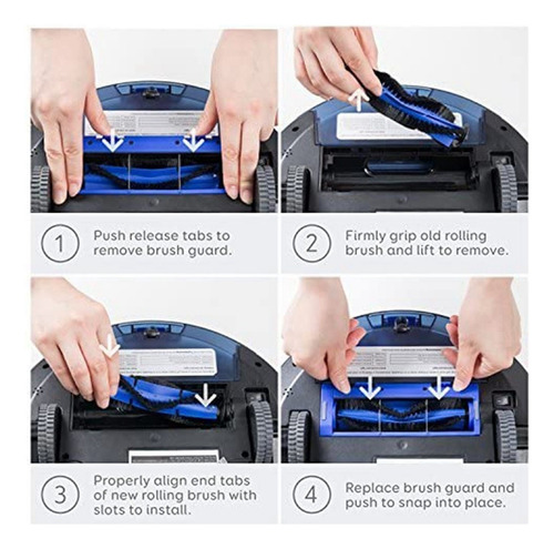 Cepillo Rodante Para Eufy Robovac 11s 15c 30 30c 12 35c Ro