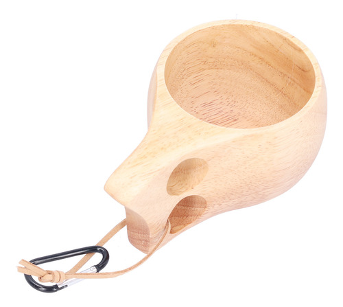 Taza De Madera, Portátil, Ligera, Con Asa Para Beber