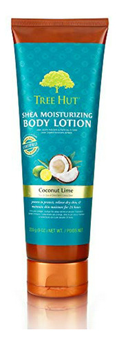 Loción Hidratante Extra Rica Tree Hut - Coco Lima: 9 Oz