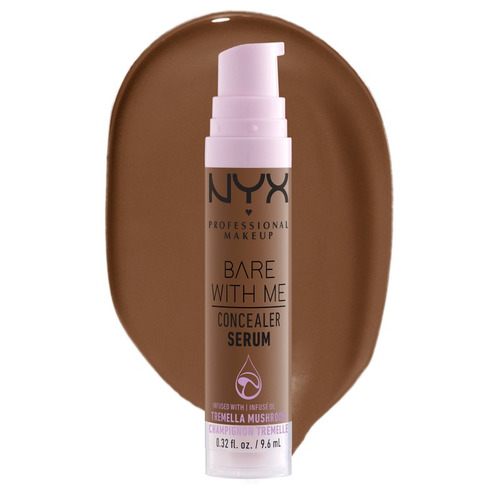 Corrector Bare With Me Concealer Serum Mocha Nyx