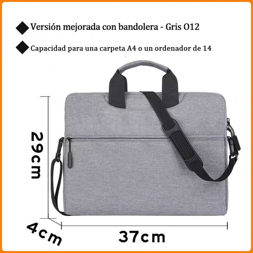 Laptop Hancdon Notebook Ddr 12+256 Gb Ssd 14 Gris Windows 11