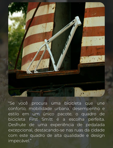 Bicicleta First Smitt Trail Premium 2025 27m. Alivio