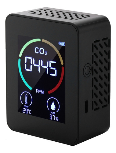 . Probador De Concentración De Co2 Lcd De 2.8 Pulgadas Mini