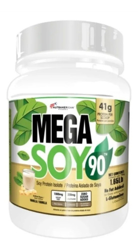 Mega Soy 90% Proteina Nutramerica - Unidad a $65000