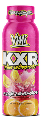 Vmi Kxr Pre Entreno Rtd 1 Pz De 12.5oz Sabor Pink Limonade