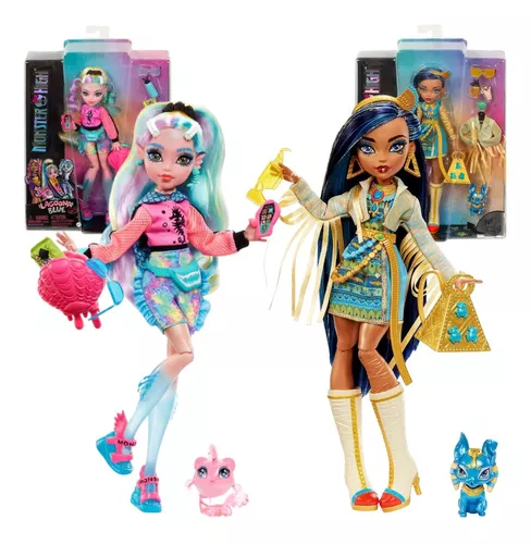 Boneca Articulada com Acessórios - Monster High - Cleo De Nile - Mattel