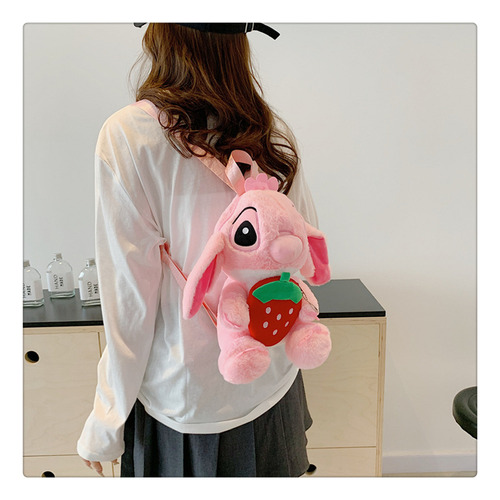 Bolso Bandolera Mujer Con Bolsillo Y Cremallera