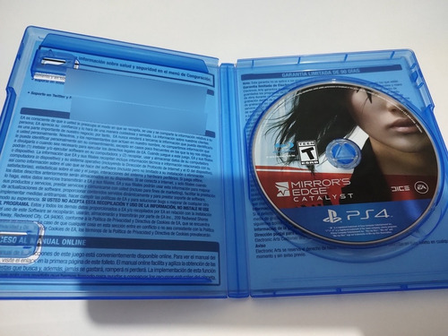 Mirrors Edge Catalyst Original Para Ps4 Físico (Usado)