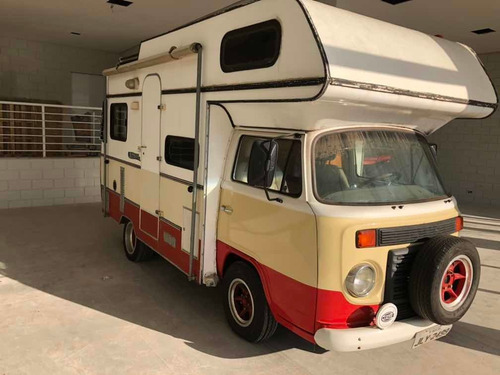 Kombi Safari Motorhome 1984 Karmann Ghia Raríssima