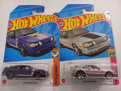 Pack 84 Mustang Svo - Hot Wheels