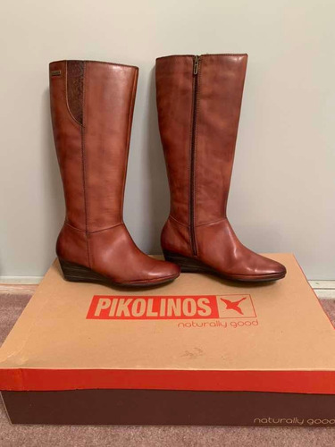 Botas De Mujer Pikolinos Color Café/marrón