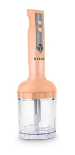 Imagen 2 de 10 de Licuadora De Mano Mixer Minipimer Picador Kit Yelmo Lm-1521