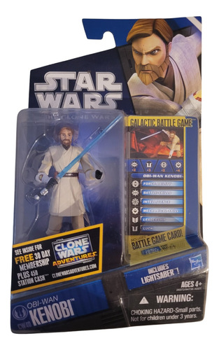 Figura Obi-wan Kenobi Star Wars The Clone Wars Hasbro