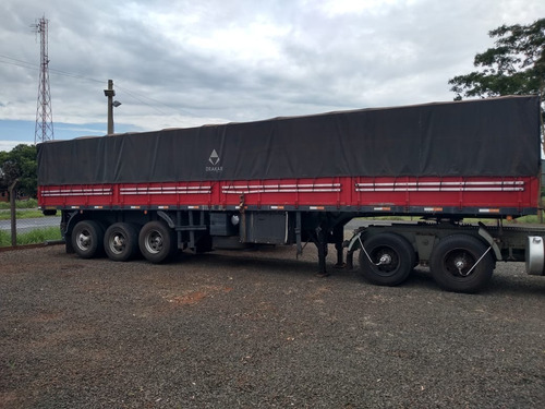 Carreta Ls Guerra Graneleira 3 Eixos Com 2 Suspensores