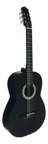 Guitarra clásica Guitarras Valdez 1A para diestros negra
