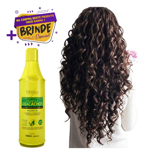 Shampoo Forever Liss Abacachos 500ml Original! + Brinde