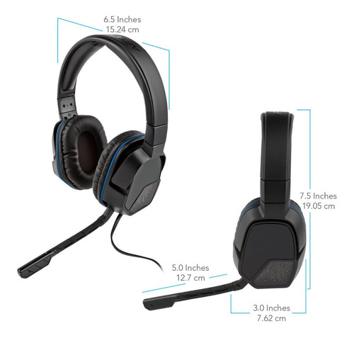 Audifonos Con Microfono Gaming Gamer Con Iluminacion Ps4