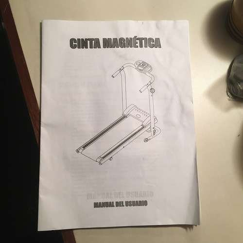 Cinta Magnética Olmo Para Caminar Negro (Usado)