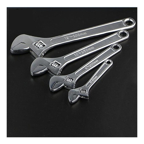 6  8  10  12  Adjustable Wrench Set For Car Repair Tool