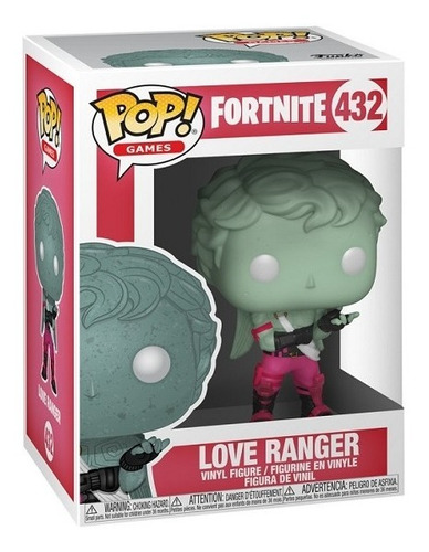 Imagen 2 de 2 de Funko Pop Love Ranger (432) Fortnite Funkero Oficial