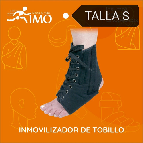 1 Un Inmovilizador D Tobillo Talla S Hecho Taiwan Imo Nuevo