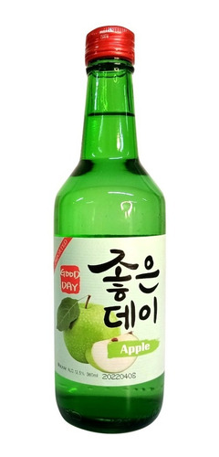 Soju Good Day Sabor Manzana 360 Ml