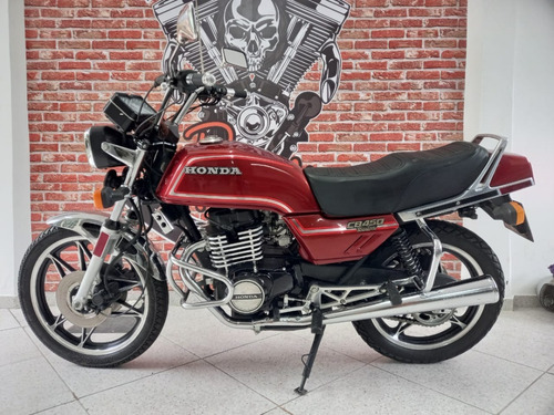 Honda Cb 450 Custom 1983 Restaurada