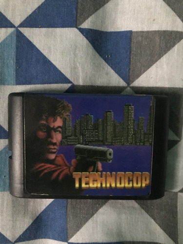 Technocop Sega Mega Drive Testado