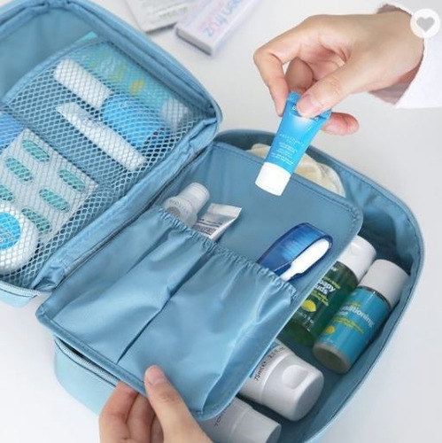 Imagen 4 de 6 de Neceser Bolso Porta Cosmeticos Maquillaje Organizador Viaje