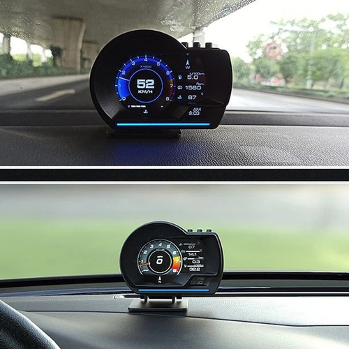 Vehículo Universal Hud Pantalla Mini Tablero Y Navegación