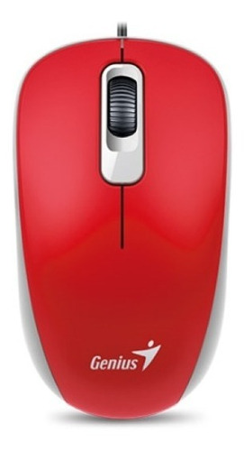 Mouse Genius Usb Dx-110 Rojo