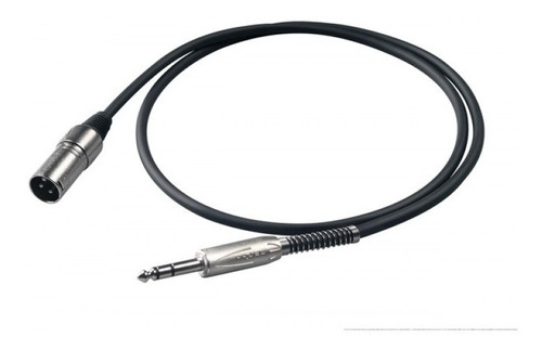 Cable Balanceado Plug 1/4 Trs- Xlr Macho 5m Proel Bulk230lu5