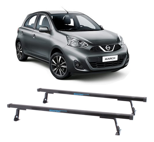 Rack Teto Resistent Nissan March Todos 4pts Lw120