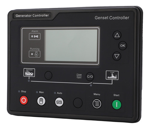 Controlador De Gerador De Partida Automática Lcd Display Gen