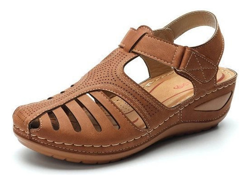 Sandalias Plataforma Mujer De Tacón De Cuña Casual Dama Moda