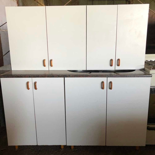 Mueble De Cocina Y Alacenas ( Johnson). Completo Y Sano!