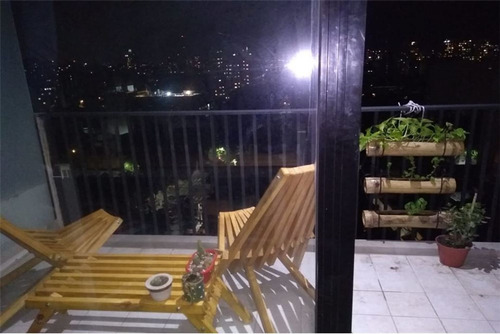 Imagen 2 de 10 de Monoambiente /balcon-pileta-parrilla-gym-laundry