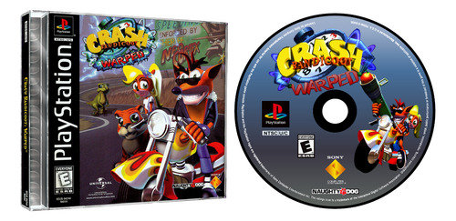 Jogo Crash Bandicoot 3 Warped Para Playstation 1 Ps1