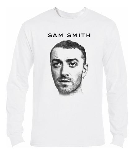 Polera Ml Sam Smith Face Pop Abominatron