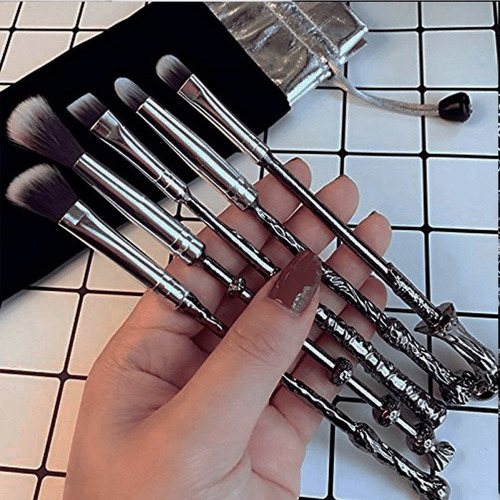 Set De 5 Brochas Varitas Harry Potter
