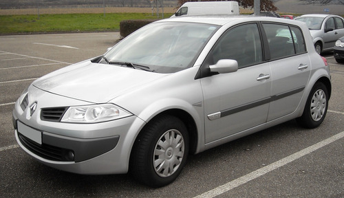 Puerta Delantera Derecha Megane 2 Hatchback 2004 Al 2010 Delantera Derecha Negro (Usado)