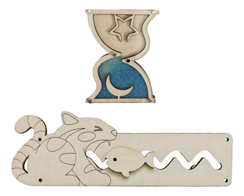 2 Piezas De Tablero Sensorial Para Niños Y Niñas