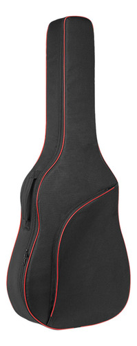 Bolsa De Guitarra Acústica Mochila De Rojo 40in A 41in