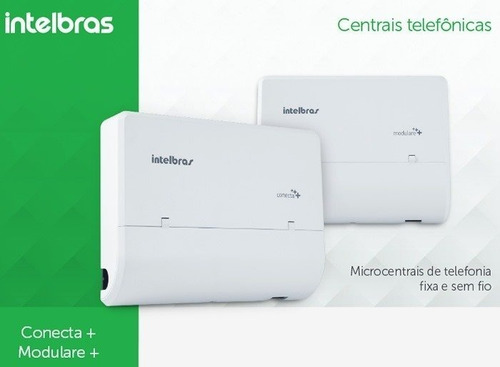 Kit Pabx Modulare+ 3 Linhas Chip 12 Ramais Tp 2000 Icw 4002