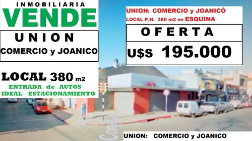 Comercio Y Joanicó Local Esquina 380 M2 