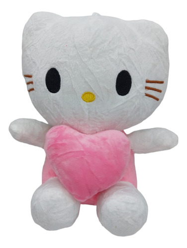 Peluche Hello Kitty Corazon Love Rosa Kawaii 06